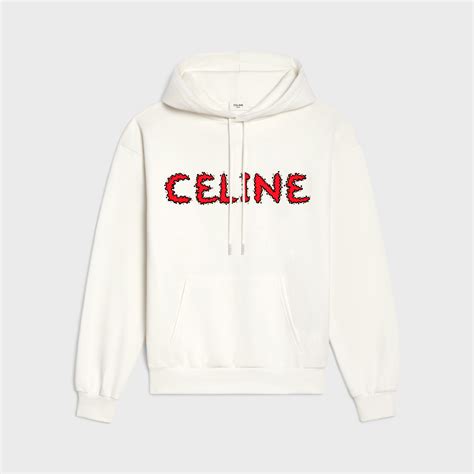 celine red hoodie|celine t shirt authentic.